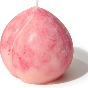 Peach Shaped Scented Candle