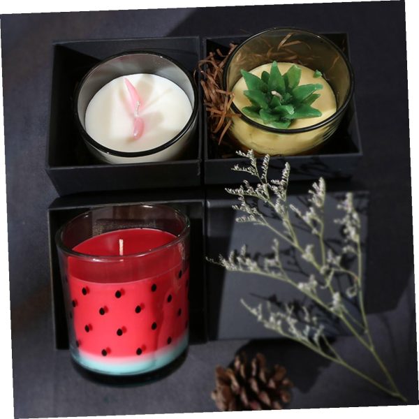 Watermelon Shaped Scented Candle