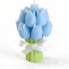 Blue Tulip Soy Wax Candle