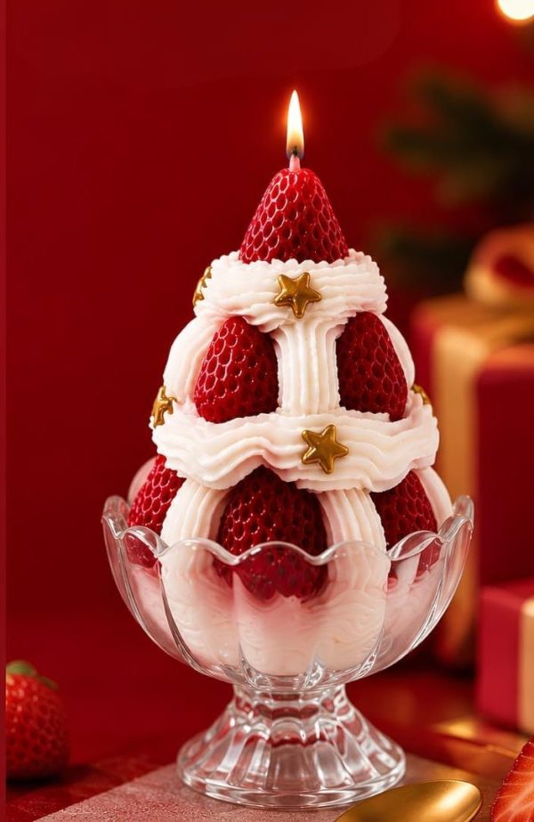 img-91055851faaaf7c13551 Strawberry Dessert Candle
