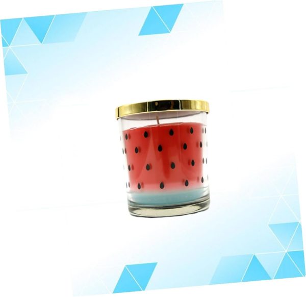 Watermelon Shaped Scented Candle
