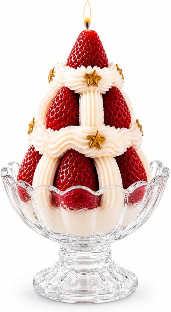 img-ba4219f20c7c31e511ae Strawberry Dessert Candle