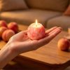 img-c08ecc42d448068a98ac Peach Shaped Scented Candle