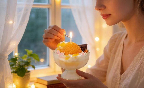Ice Cream Sundae Scented Candle